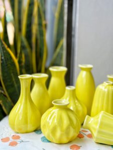 15 Mẫu Bình Hoa Mini Decor Men Vàng Gốm ANDO Bát Tràng